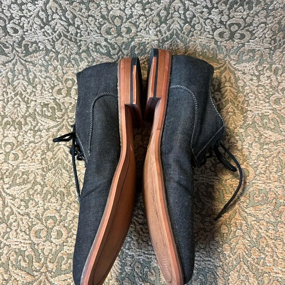 J75 By Jump Mens Primo Oxford Dress Shoes Round Toe Medium grayish Size …‎